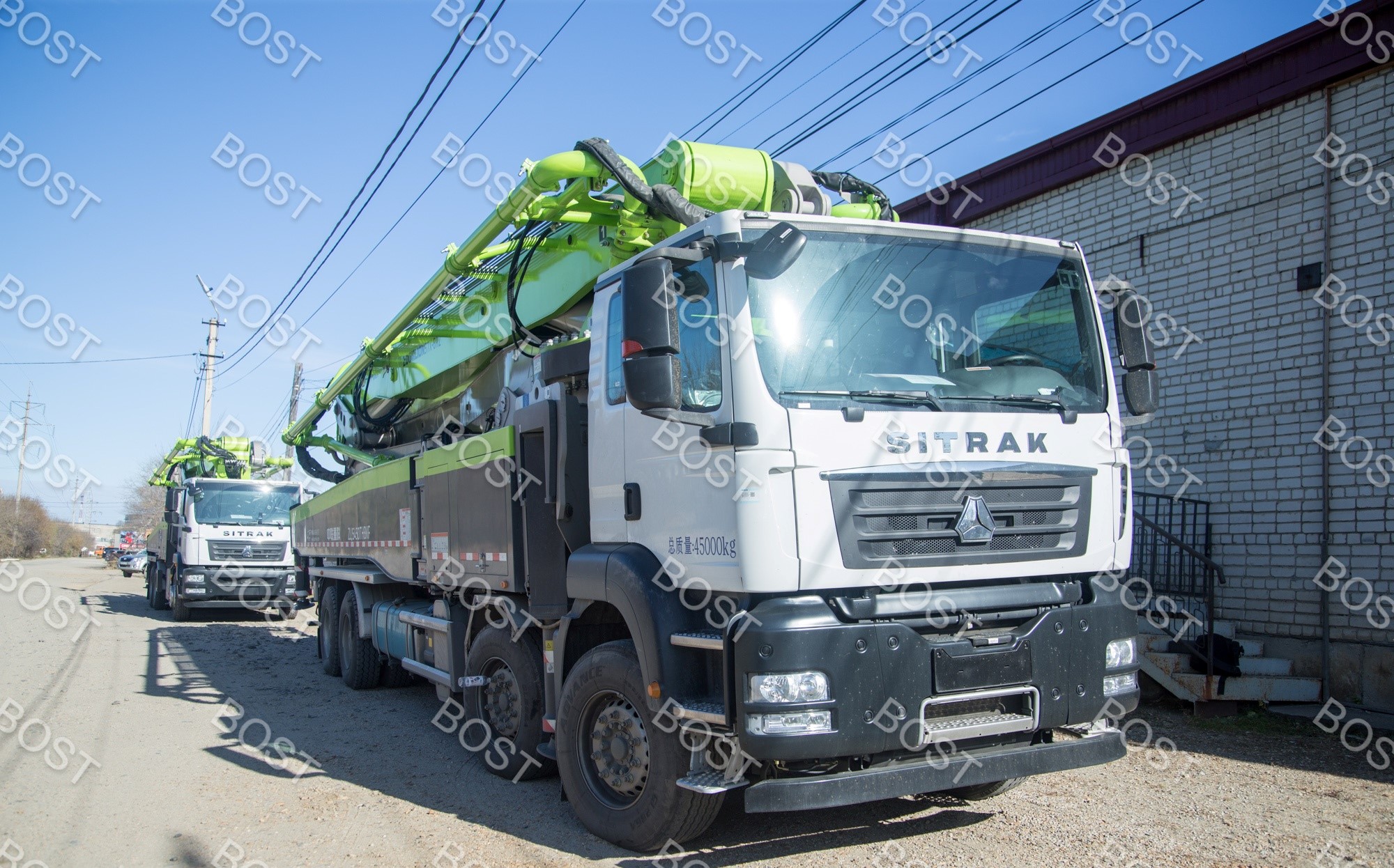 Автобетононасос Zoomlion 57X-6RZ Шасси Sitrak