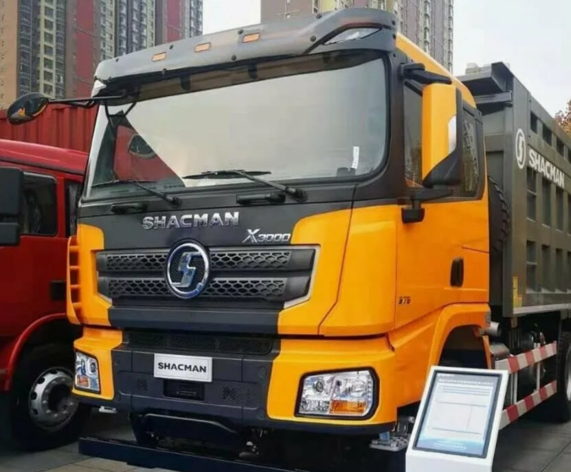 Кабина Shacman X 3000 самосвал (желтая)