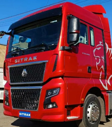 Кабина SITRAK C7H MAX тягач (красная)