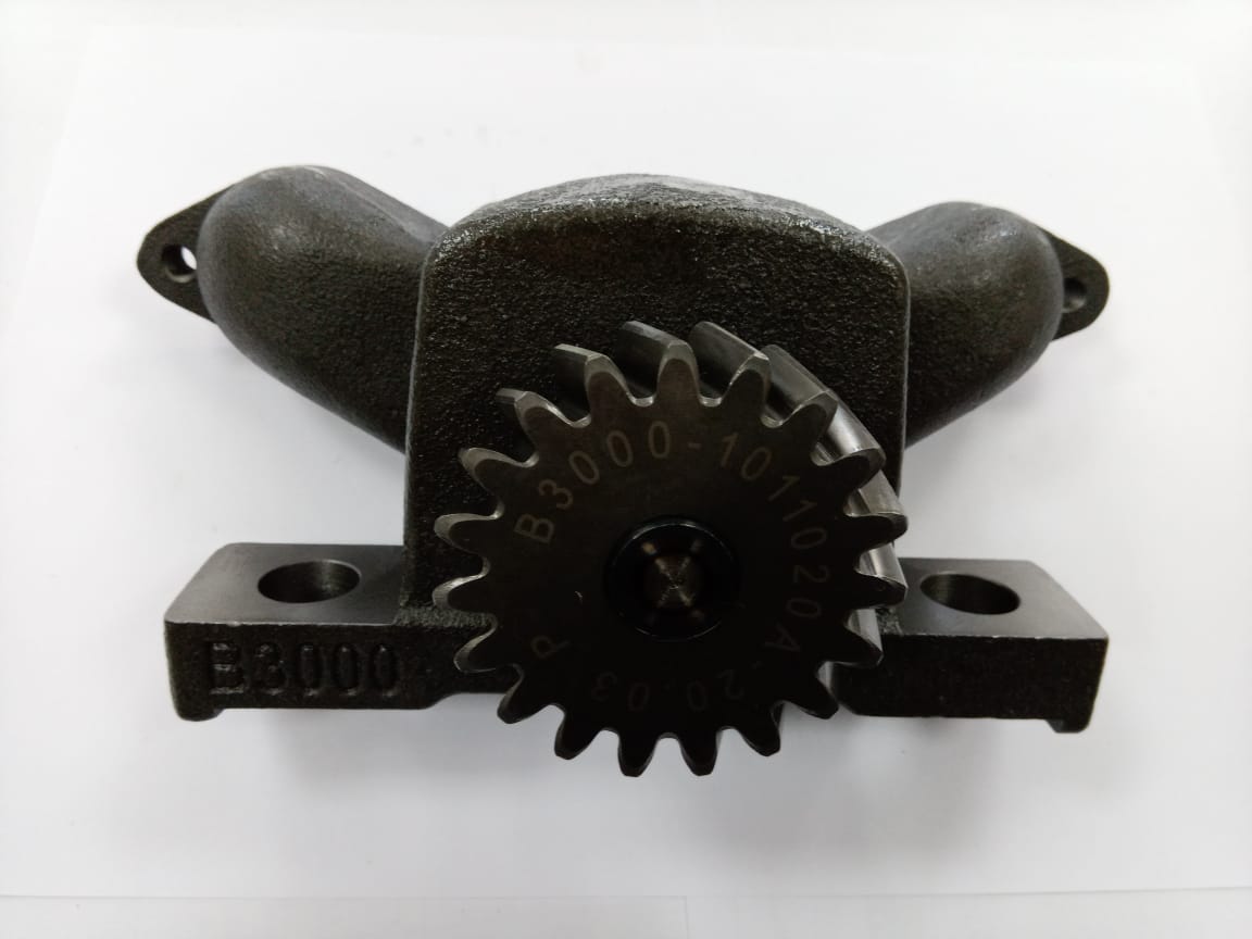 Насос масляный двигателя Yuchai YC6108G, YC6B125, YC6J125Z-T20 B3000-1011020A, 4110000561188, B3000-1011000