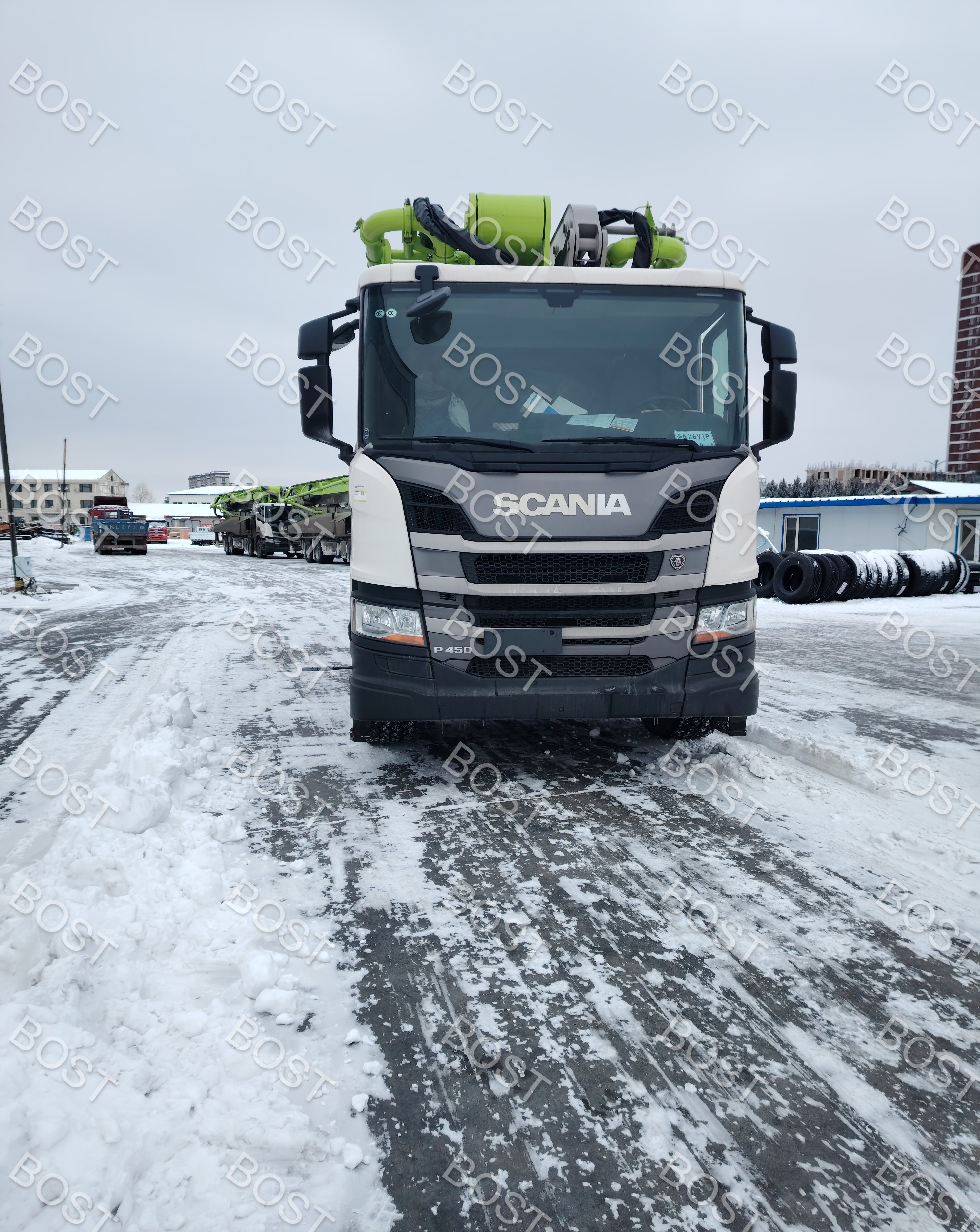 Автобетононасос ZOOMLION 52X-6RZ SCANIA