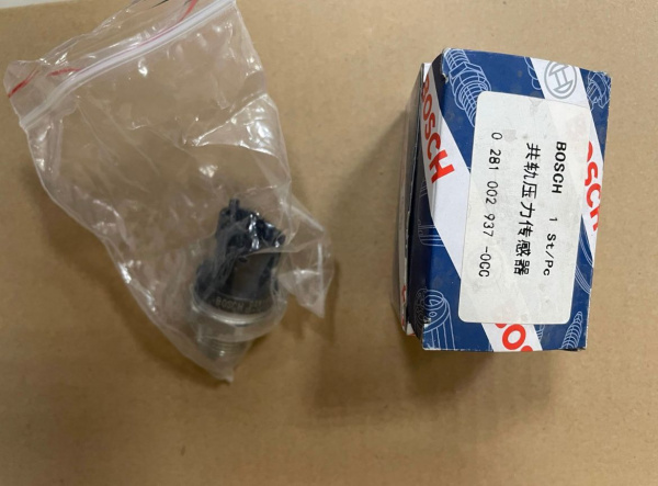 Датчик давления в рампе 0281002937 (BOSCH) ЕВРО 4 F3000