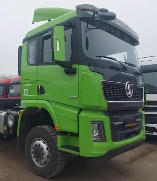 Кабина Shacman X3000 тягач (зеленая + салатовая)
