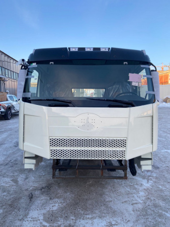 Кабина FAW J6 самосвал (белая)