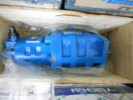 Насос гидравлический CBGj3100/1010, JHP2100/0010 (14 шлицов, Ø - 31 и 127 мм, сдвоенный) XCMG ZL50G