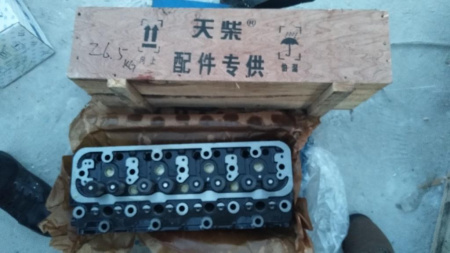 Головка блока цилиндров (ГБЦ) в сборе двигателя SIDA SD4BW45, SD4DW55 (оригинал)