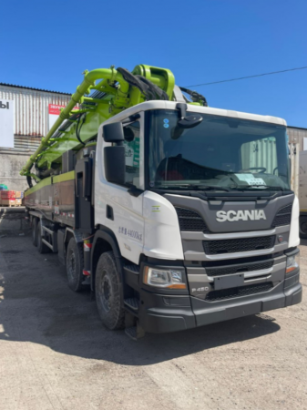 Автобетононасос ZOOMLION 62X-6RZ шасси SCANIA 8×4