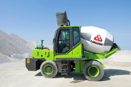 Бетономешалка самоходная LUGONG JBC-35